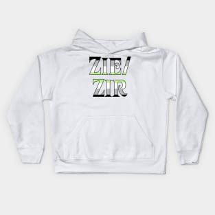 Agender Zie/Zir Kids Hoodie